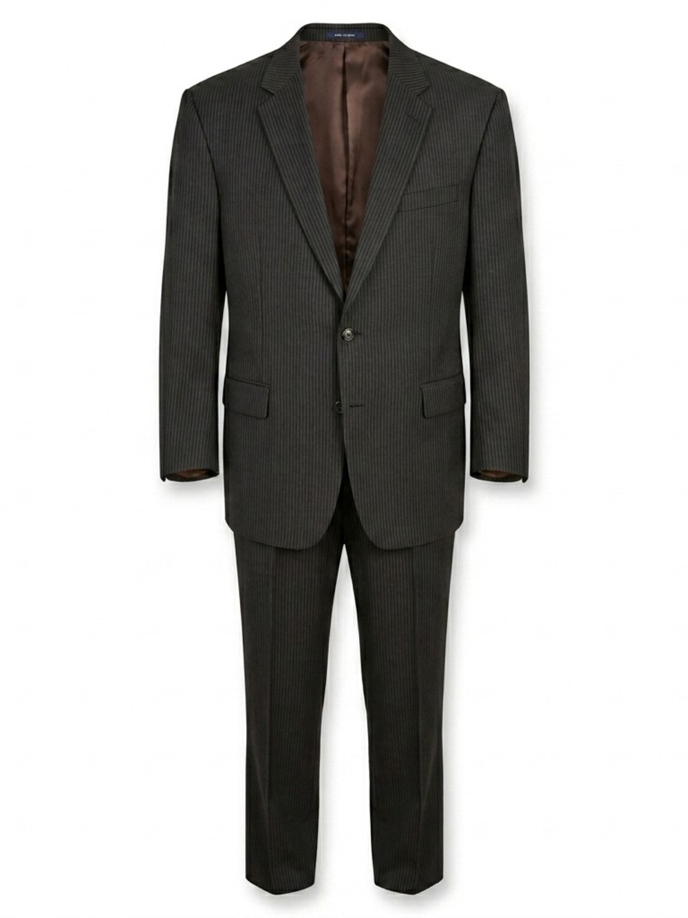 Polo Ralph Lauren Pinstripe 2-Piece Suit Charcoal Grey 48R / 43R‎ Dillard’s